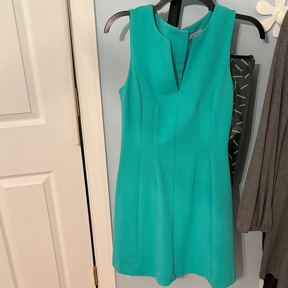Lilly Pulitzer Turquoise Sleeveless Mini Dress